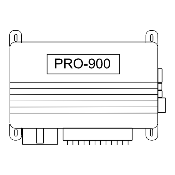 Audiovox Pursuit PRO-900 Installation Instructions Manual