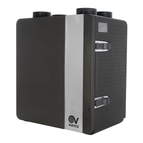 Vortice VORT HR 350 AVEL Instruction Booklet