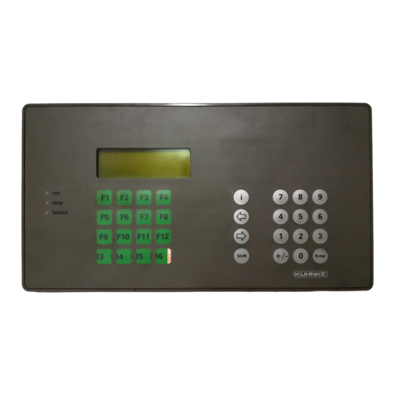 Kuhnke KUAX 680I Instruction Manual