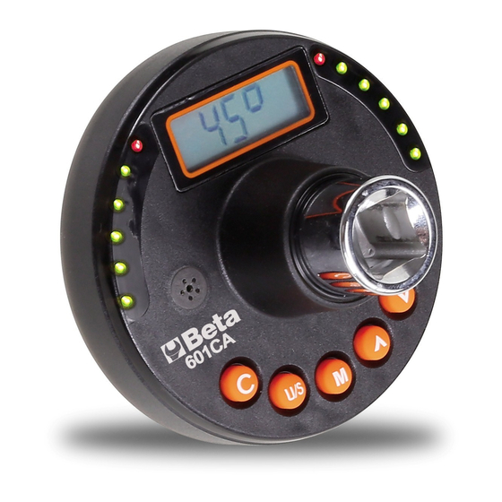 Beta 601CA Instructions For Use Manual