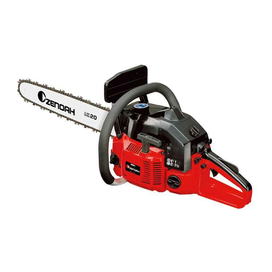 Zenoah CHAIN SAW G6200 Parts List