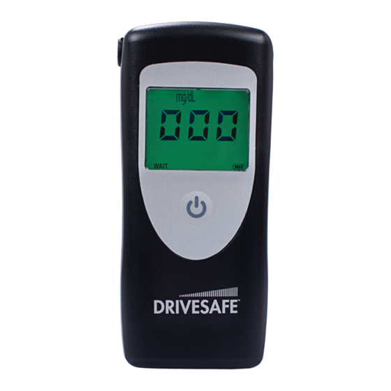 Alcohol Countermeasure Systems DRIVESAFE Instruction Manual