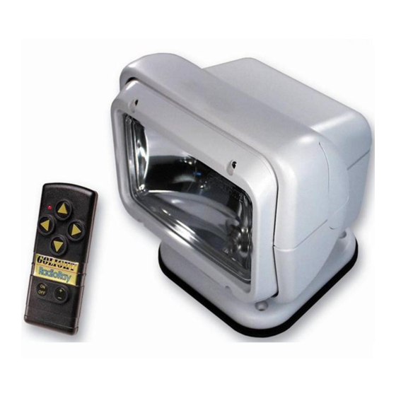 Golight RadioRay 2000 Instruction Manual