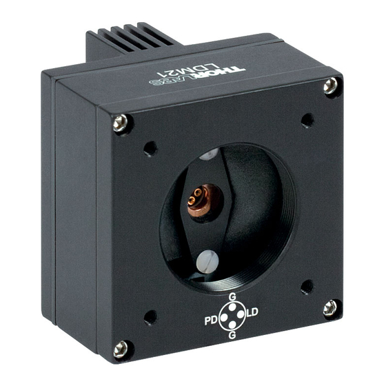THORLABS LDM21 User Manual