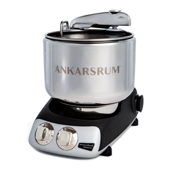 Ankarsrum N30 Safety Instructions