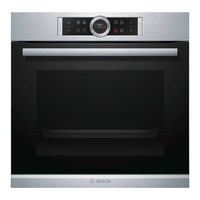 Bosch HBG634BS1 Instruction Manual