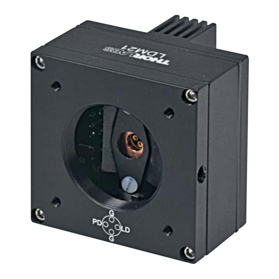 THORLABS LDM21 User Manual