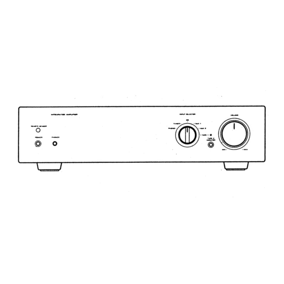 Sherwood AX-7R Manual