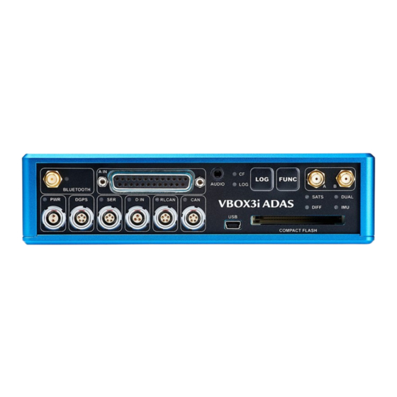 Racelogic VBOX 3i ADAS Installing
