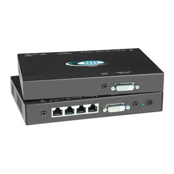 NTI VOPEX-C6DVIA-4 Installation And Operation Manual