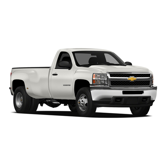 Chevrolet/GMC 2013 DURAMAX Diesel Owner's Manual