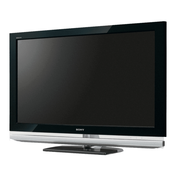 Sony BRAVIA KDL-52Z4500 Service Manual