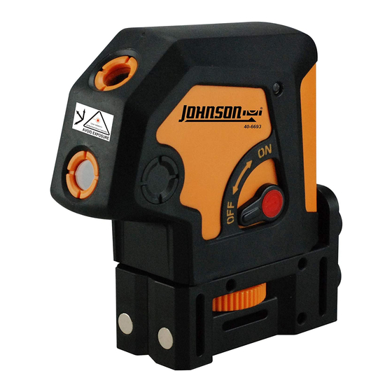 Johnson 40-6692 Dot Laser Level Manuals