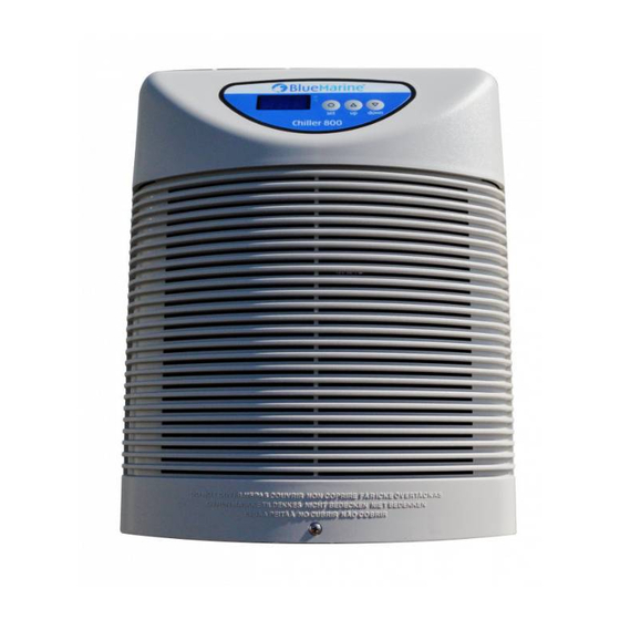 Blue Marine Chiller 200 Instruction Manual