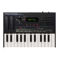 Roland D-05 Parameter Manual