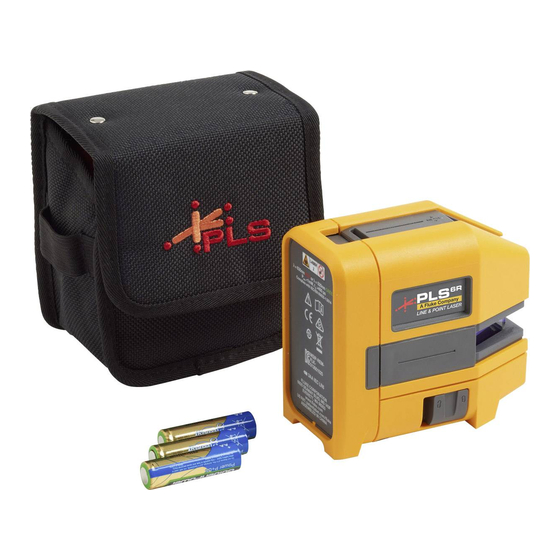 Fluke PLS 6R User Manual