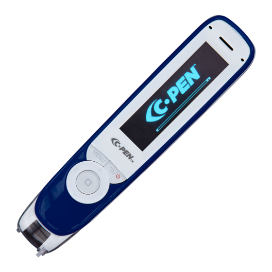 C-Pen ReaderPen Secure Quick Start Manual