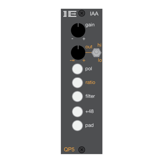 Iron Age Audioworks 500 Series User Manual