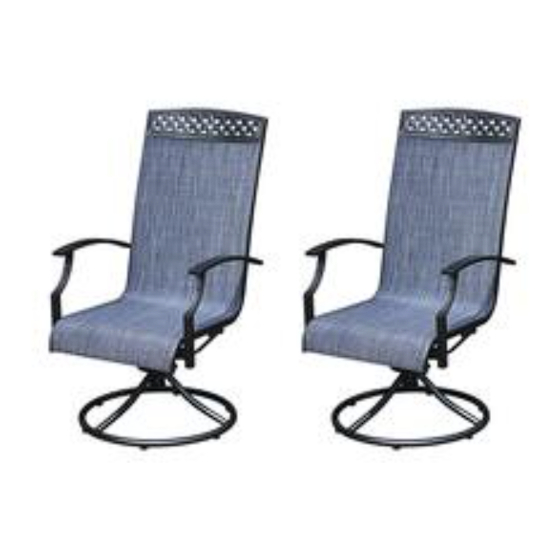 Backyard creations swivel rocker discount