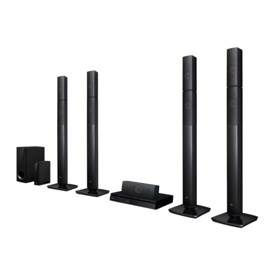 LG LHB655NW Simple Manual