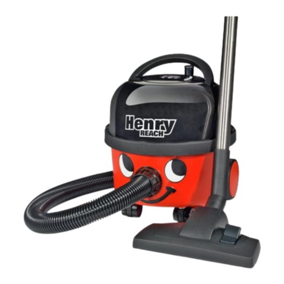 Numatic Henry HRR 160-11 Owner's Instructions Manual