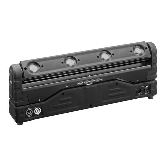 IMG STAGE LINE BEAM-4/RGBW Instruction Manual