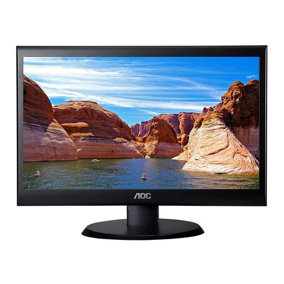 AOC E2050SWD Service Manual