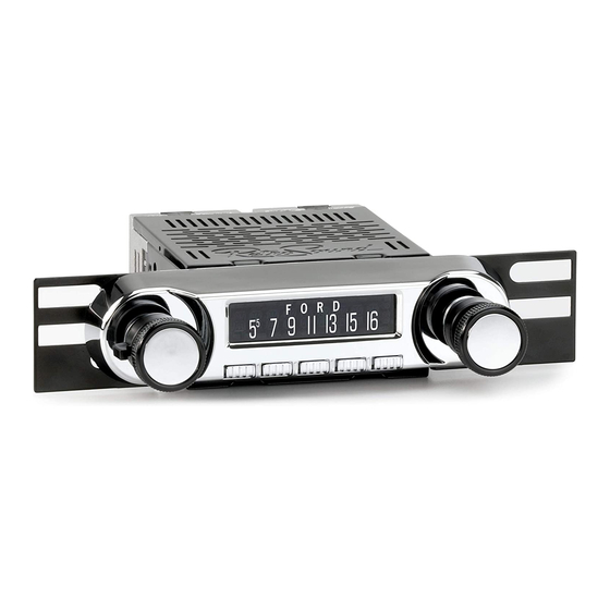 RetroSound SiriusXM-Ready MOTOR 4 User Manual