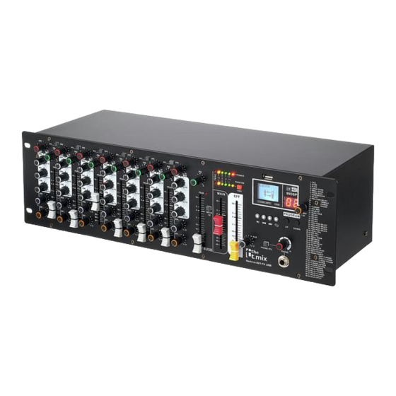 thomann t.mix Rackmix 821 FX User Manual