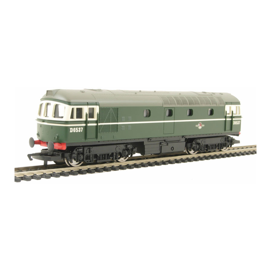 Hornby CLASS 33 Operating And Maintenance Instructions