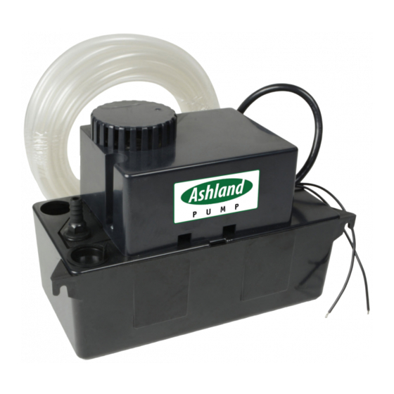 Ashland AC-15 Operation, Performance, Specifications And Parts Manual