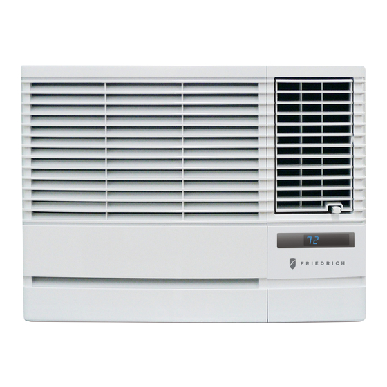 Friedrich Chill CP18G30B Installation And Operation Manual