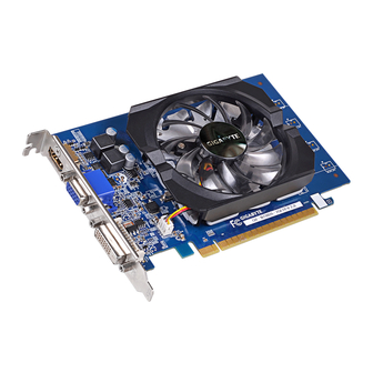 Gigabyte NVIDIA GV-N730D5-2GI User Manual