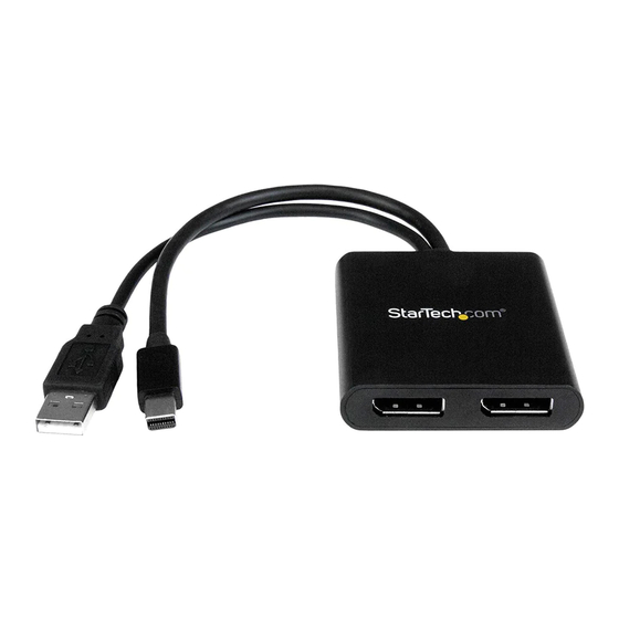 StarTech.com 8STMSTMDP122DP Quick Install Manual