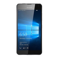 Microsoft Lumia 650 Dual SIM Quick Manual