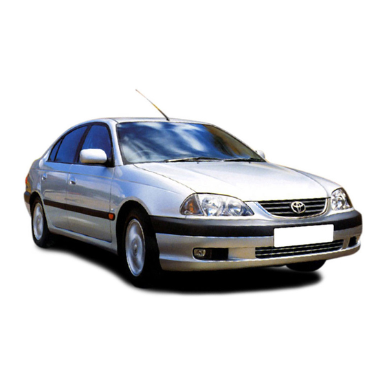 Toyota AVENSIS 2000 Manuals