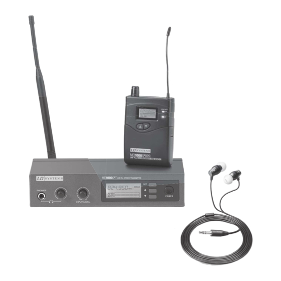 LD LDMEI1000G2 User Manual