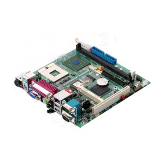 Commell Mini-ITX Motherboard LV-671 User Manual