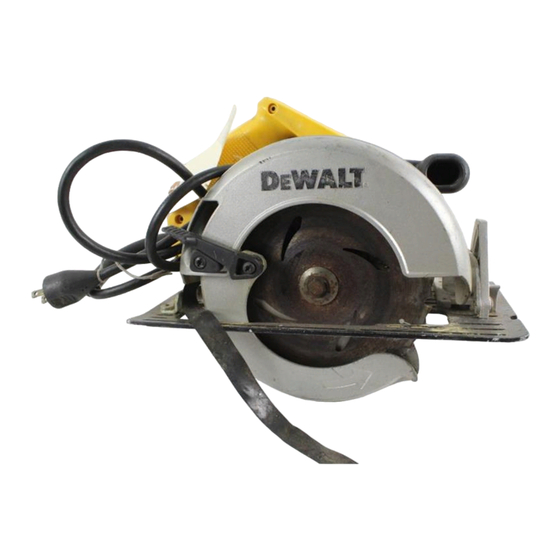 DeWalt DW389 Instruction Manual