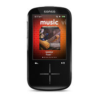 Sandisk MP3 Player User Manual