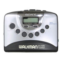 Sony Walkman WM-PSY02 Operating Instructions