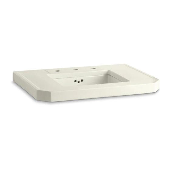 Kohler Kathryn K-3020 Installation Manual