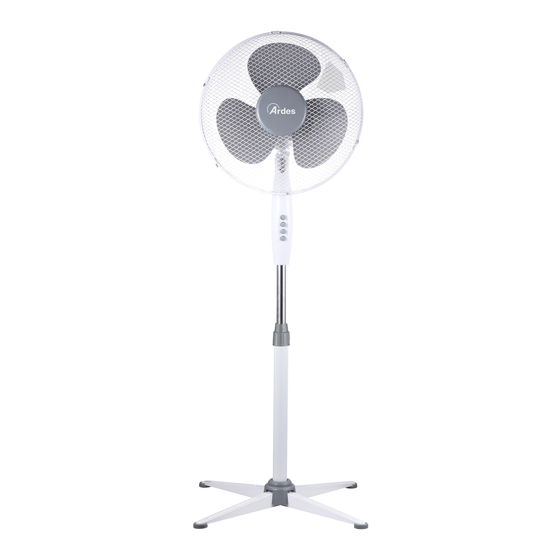 ARDES AR5BR40P Instructions For Use Manual