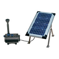 Oase Nautilus Solar 140 Operating Instructions Manual