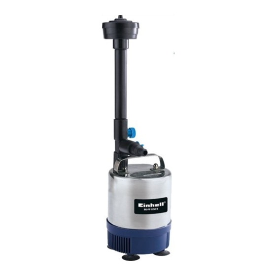 EINHELL BG-PP 1950 N Operating Instructions Manual