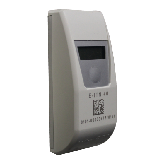 Apator Metra E-ITN 40 Manual