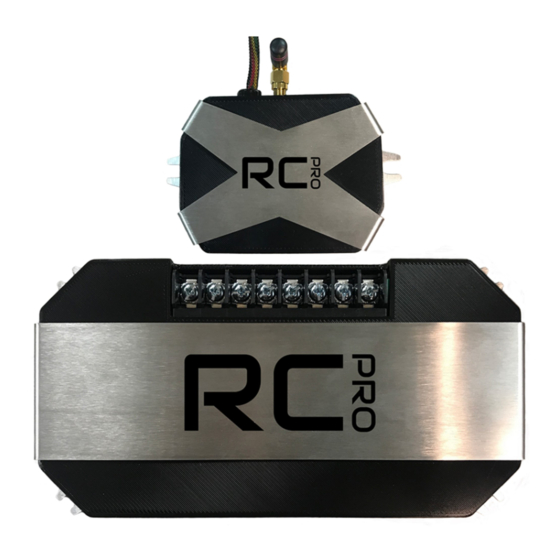 RideController RC Pro Manuals