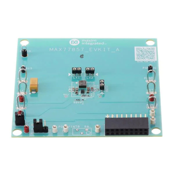 Analog Devices MAX77857 Manual