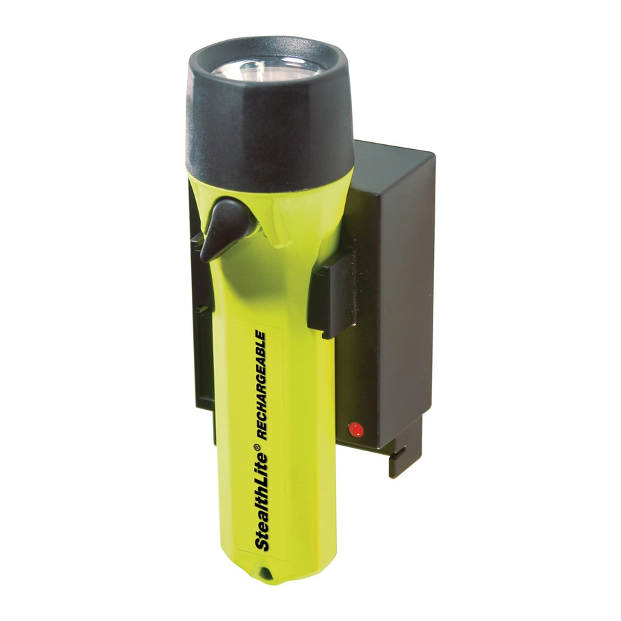 PELICAN StealthLite 2450 - Rechargeable Flashlight Manual
