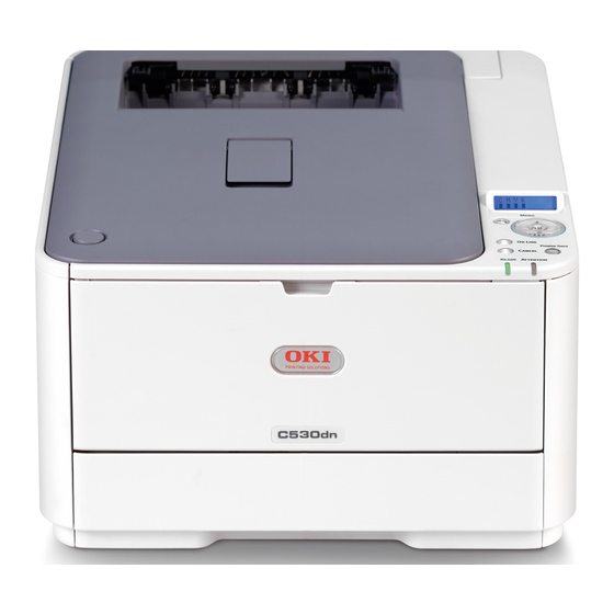 Oki C530dn Replacement Manual